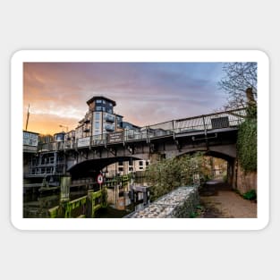 Carrow Road Bridge, Norwich Sticker